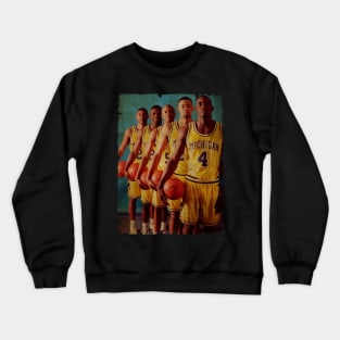 Basketball Team Vintage Crewneck Sweatshirt